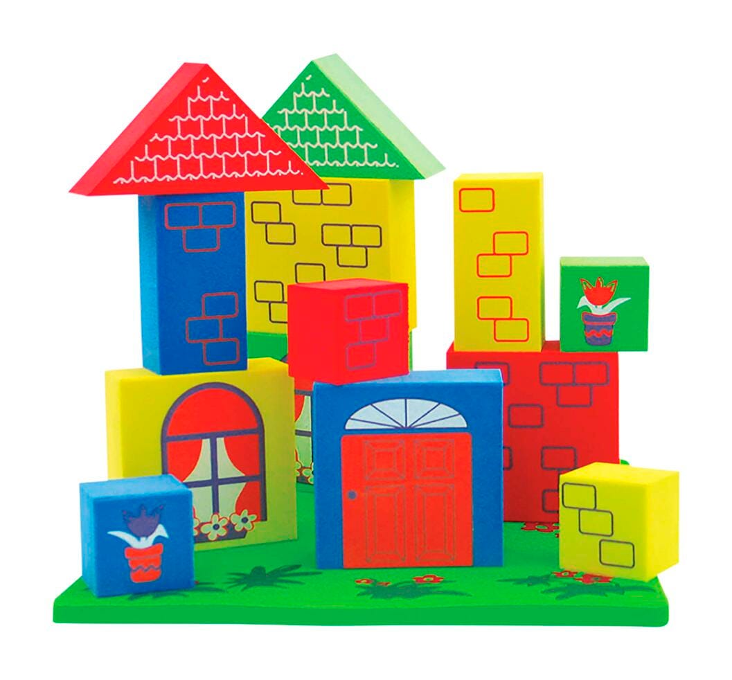 Edushape Floating Blocks, Assorted Colors, Set of 14 2121667